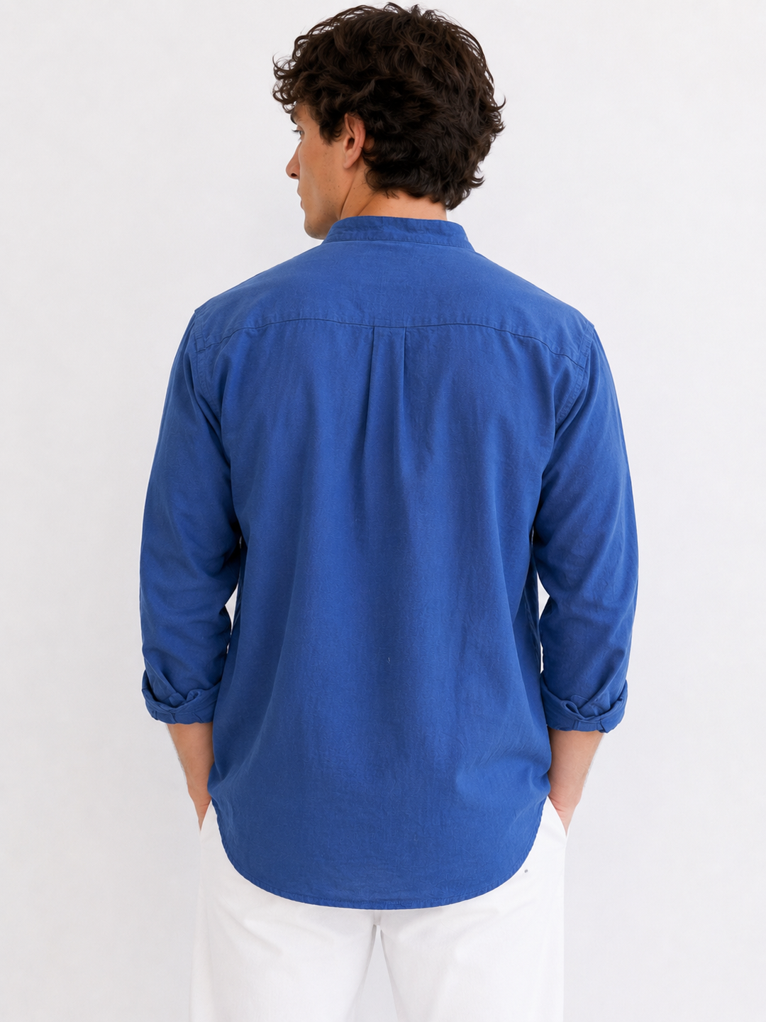 Ocean Blue Pullover Shirt