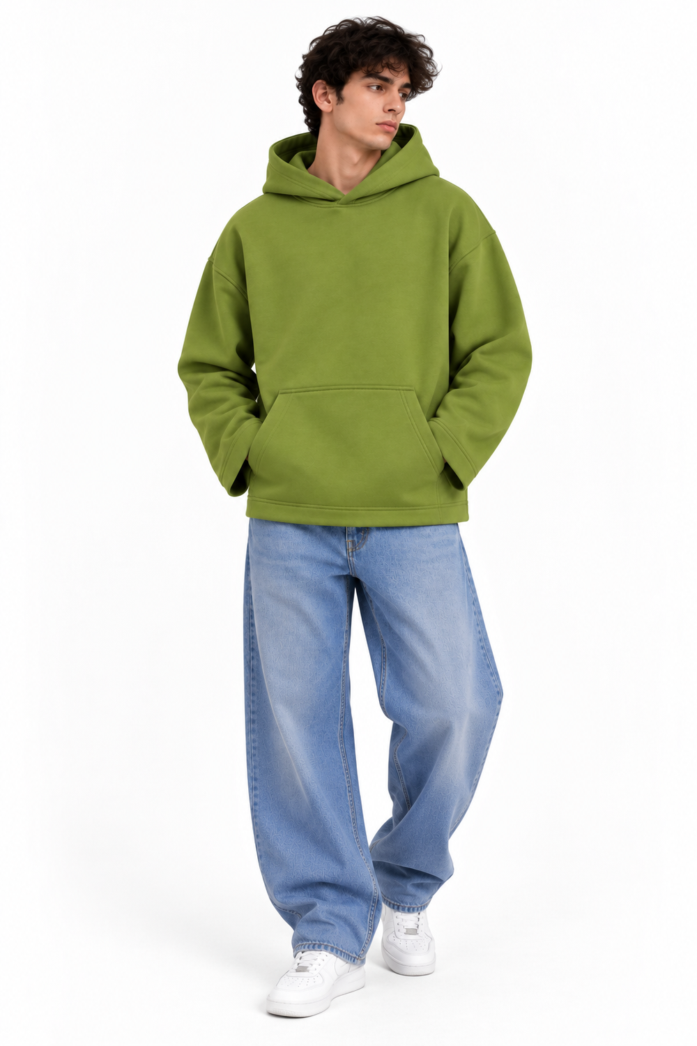 REIMAGINED HOODIE – Olive