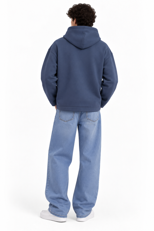 REIMAGINED HOODIE – Slate Navy