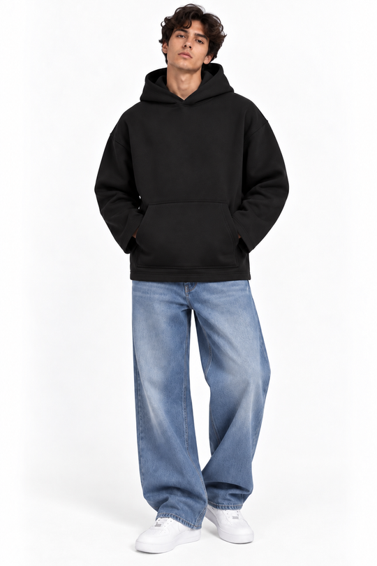 REIMAGINED HOODIE – Black