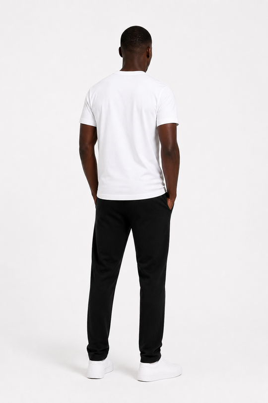 Basicwy white Regular Fit Tee