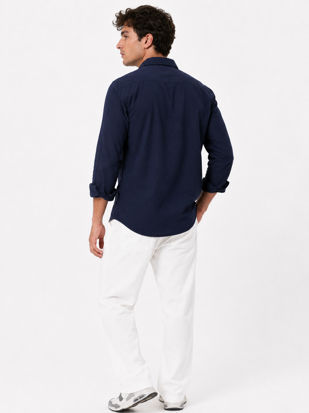 Navy Blue Shirt