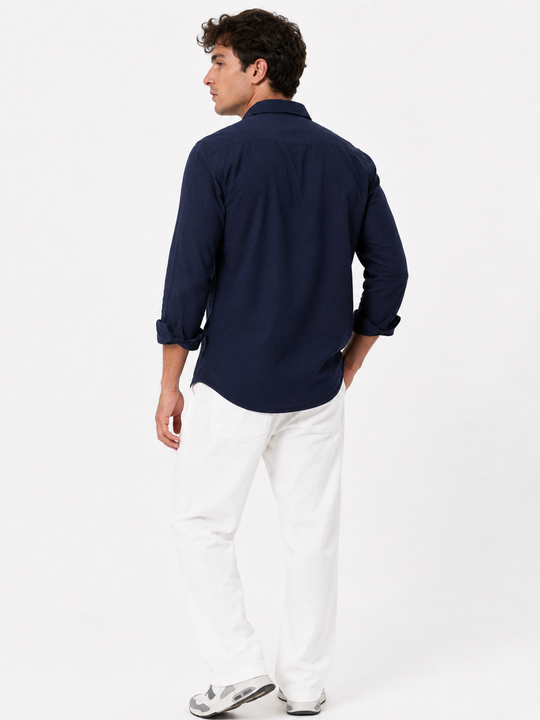 Navy Blue Shirt