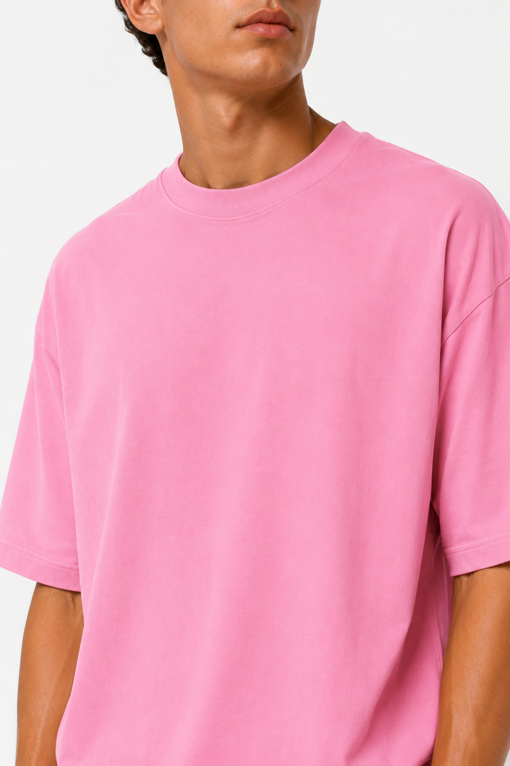 Basicwy oversize tee Bubblegum Pink