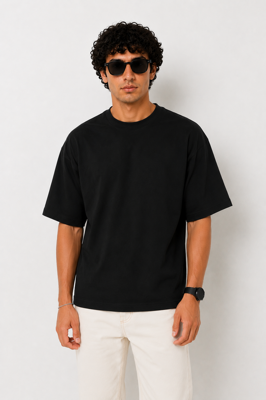Basicwy oversize tee Black