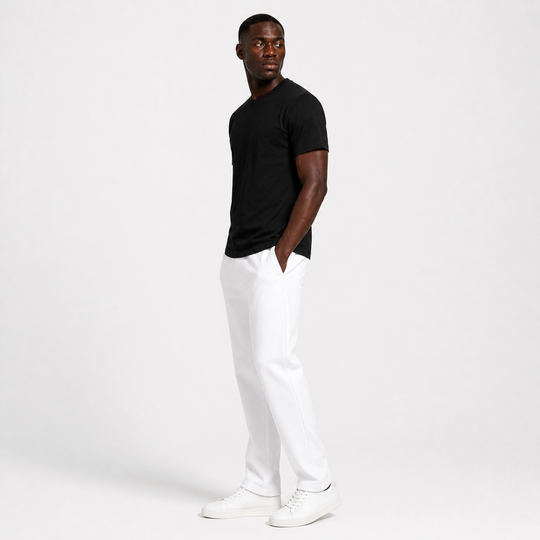 Basicwy Black Regular Fit Tee