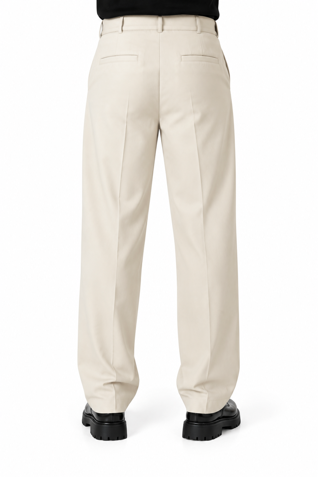 Old Money Tailored Pants-Beige