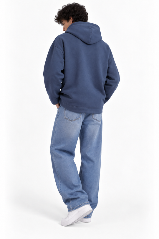 REIMAGINED HOODIE – Slate Navy