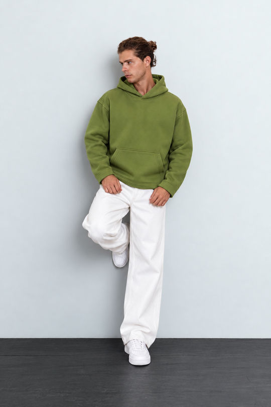 REIMAGINED HOODIE – Olive