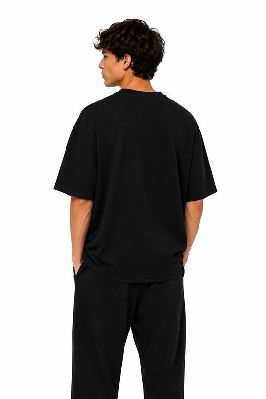 IF Oversized Tee Deeb Black