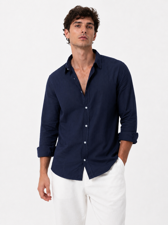 Navy Blue Shirt
