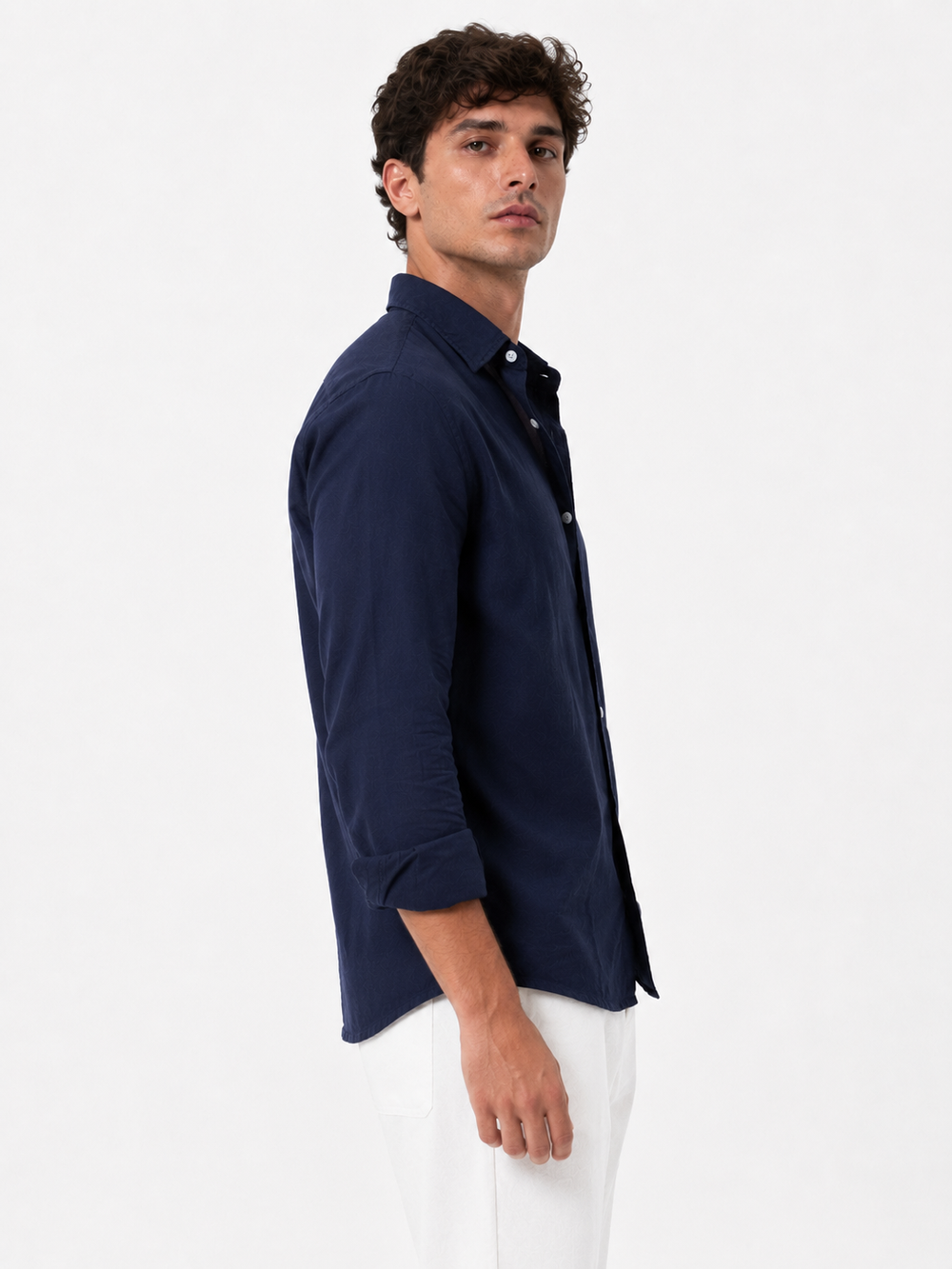 Navy Blue Shirt