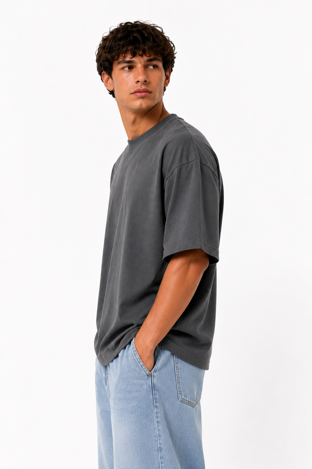 Basicwy oversize tee dark grey