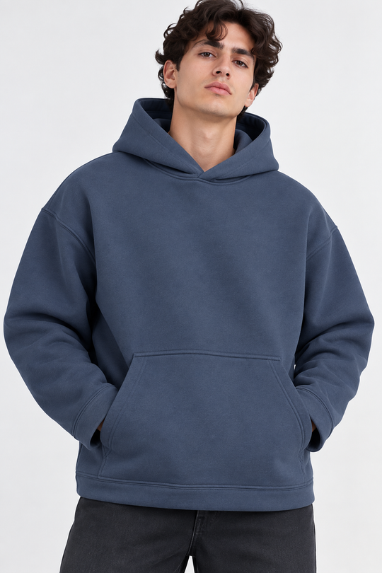 REIMAGINED HOODIE – Slate Navy