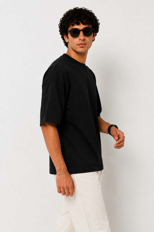 Basicwy oversize tee Black