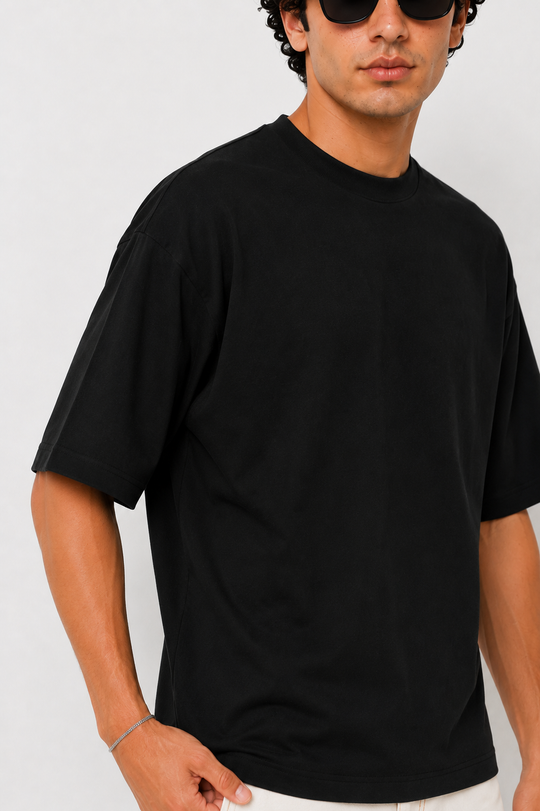 Basicwy oversize tee Black