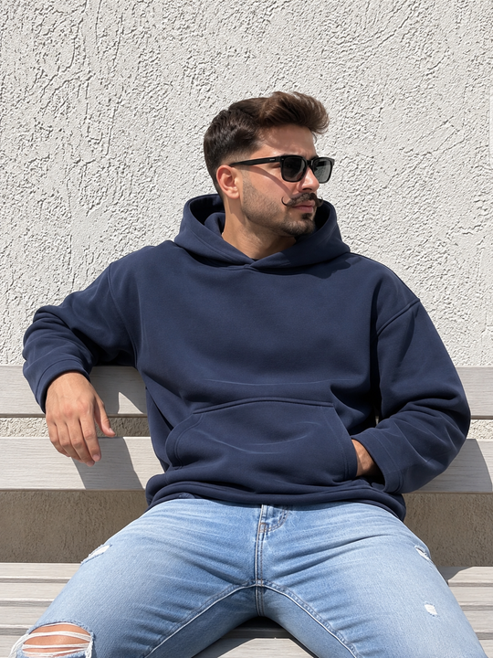 REIMAGINED HOODIE – Slate Navy