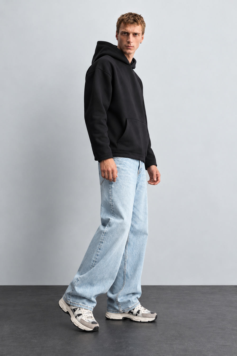 REIMAGINED HOODIE – Black