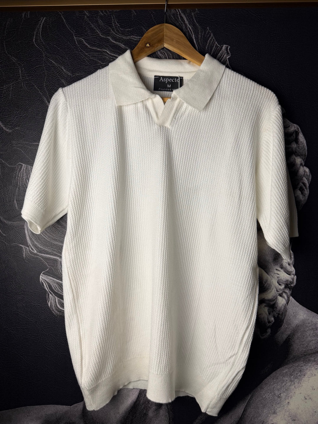 Milano Knit Polo White