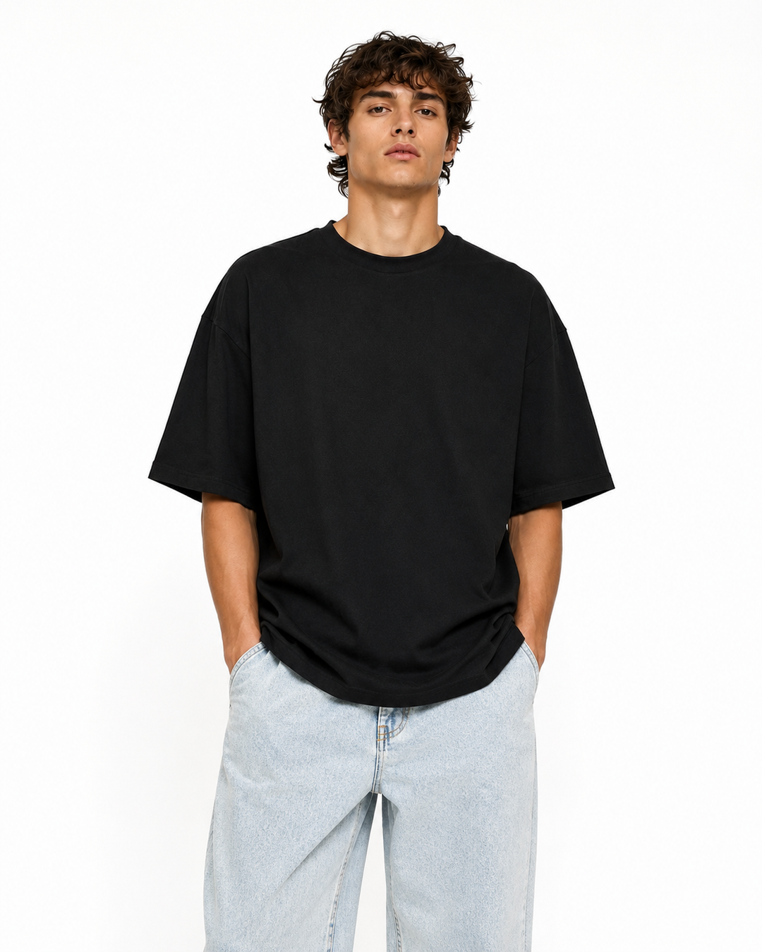 Basicwy oversize tee Black