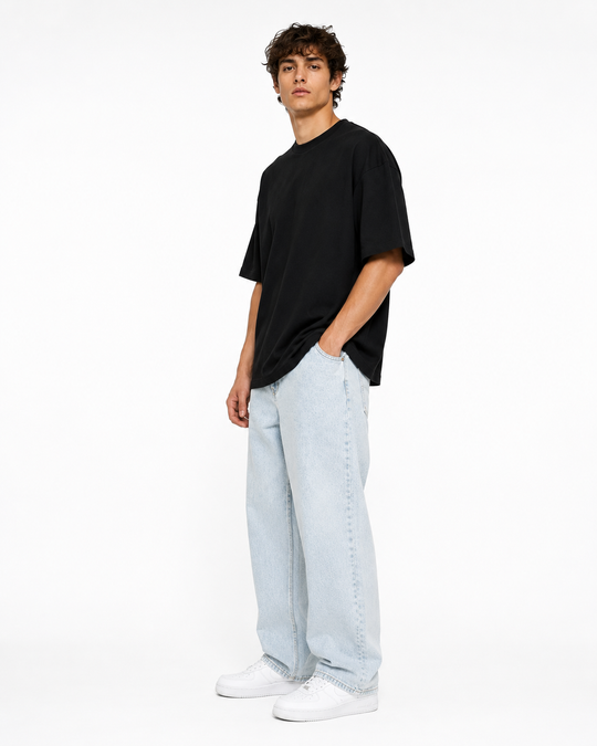 Basicwy oversize tee Black