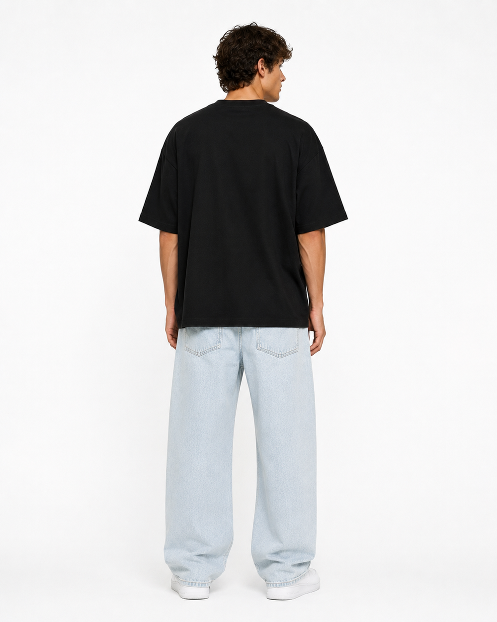 Basicwy oversize tee Black