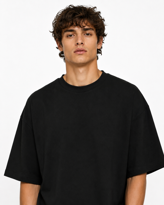Basicwy oversize tee Black