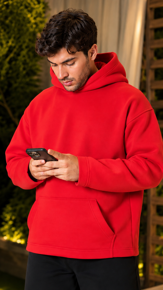 REIMAGINED HOODIE – Red