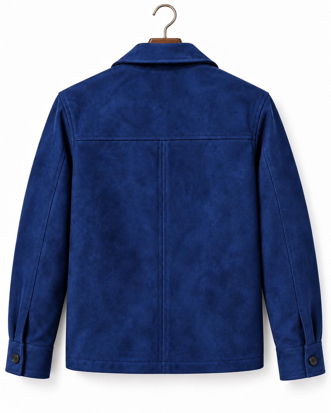 Premium Suede Jacket – Deeb Blue