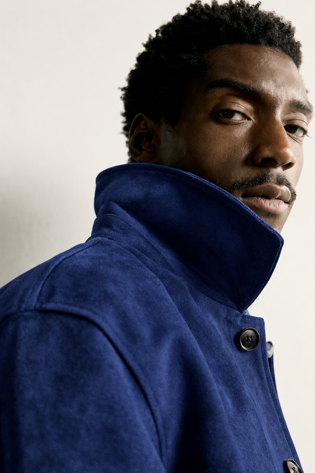 Premium Suede Jacket – Deeb Blue