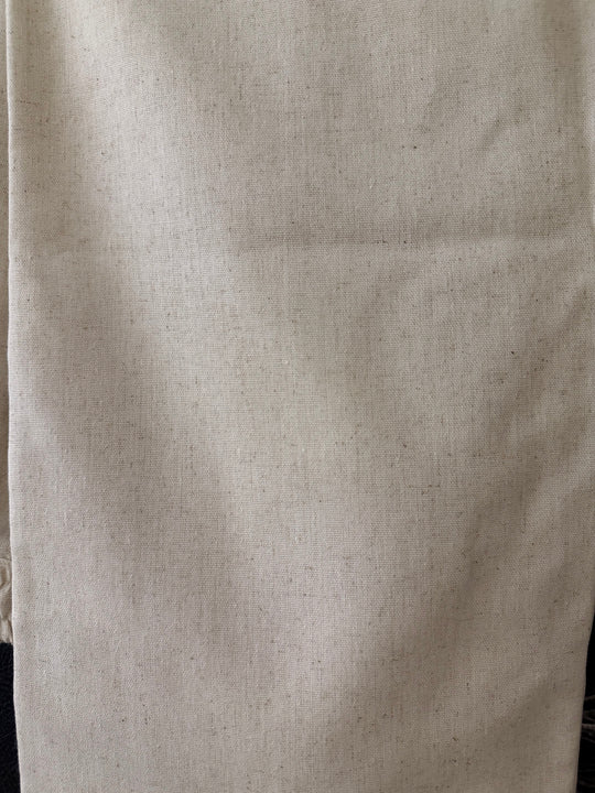 Natural Beige Linen Wide Leg