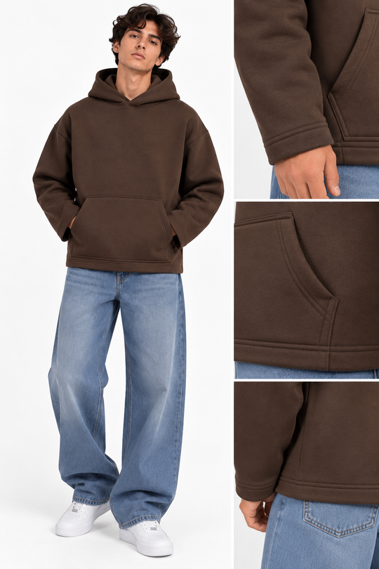 REIMAGINED HOODIE – Brown