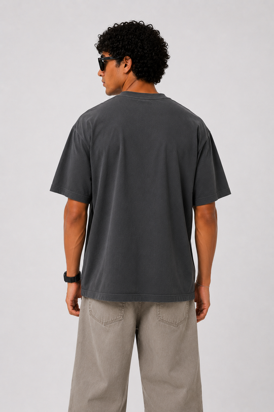 Basicwy oversize tee dark grey