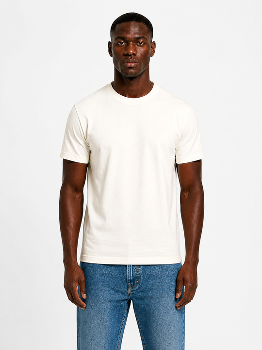 Basicwy off white Fit Tee