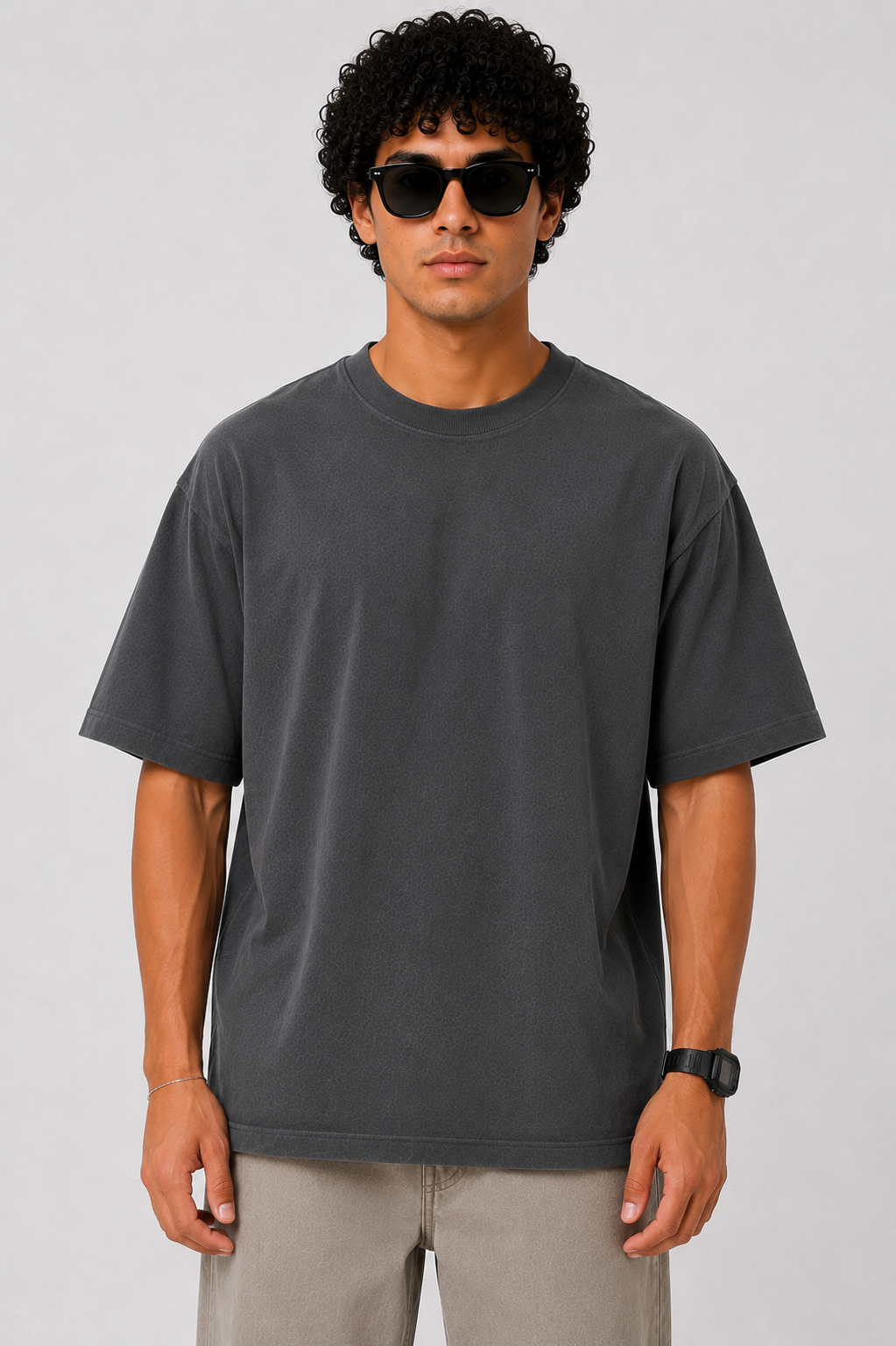 Basicwy oversize tee dark grey