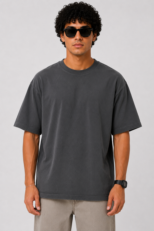 Basicwy oversize tee dark grey