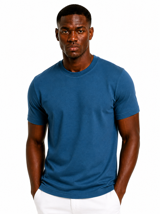 Basicwy petrol  Regular Fit Tee