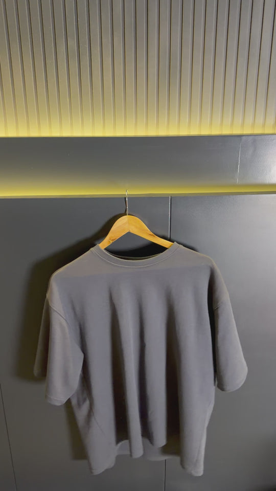 Basicwy oversize tee dark grey