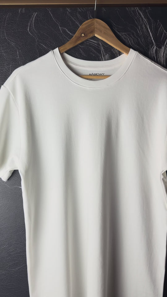 Basicwy off white Fit Tee