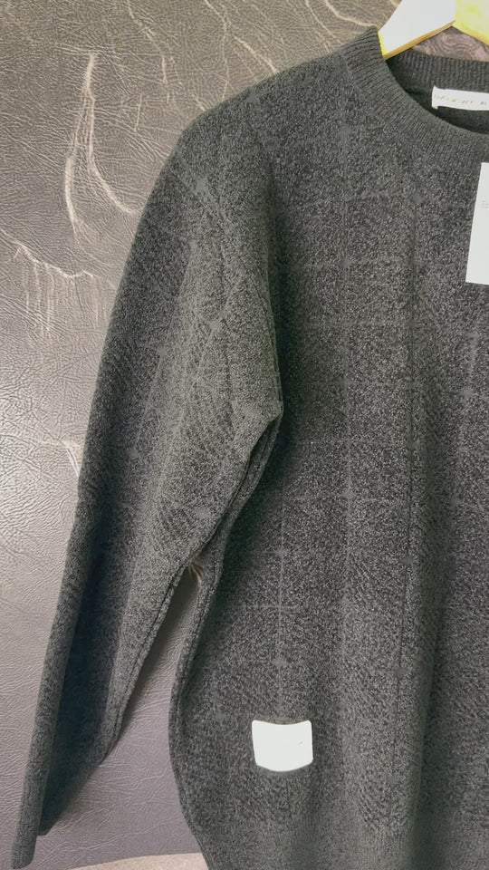 Premium Velvet Knit – Black