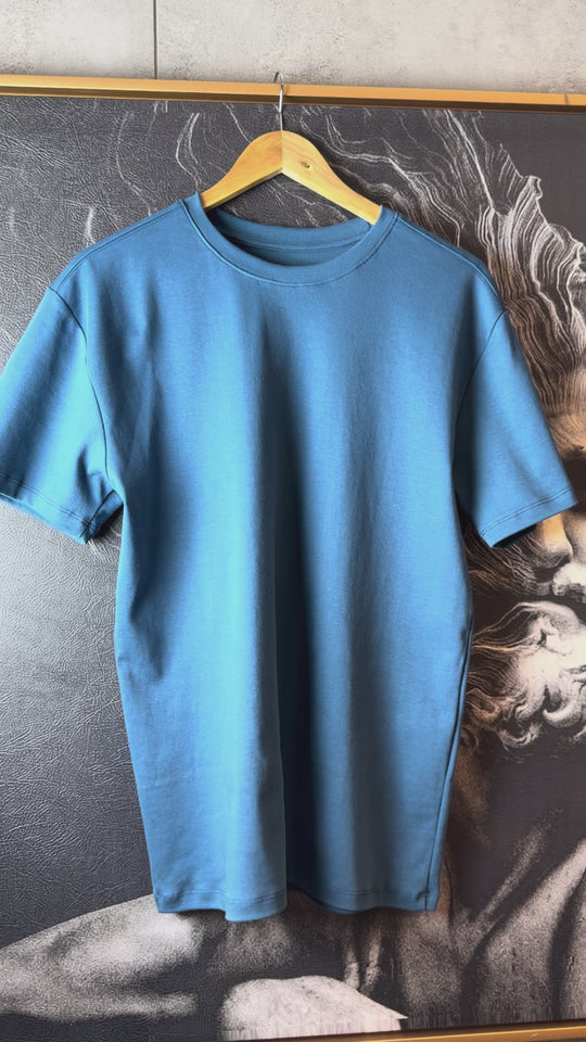 Basicwy petrol  Regular Fit Tee